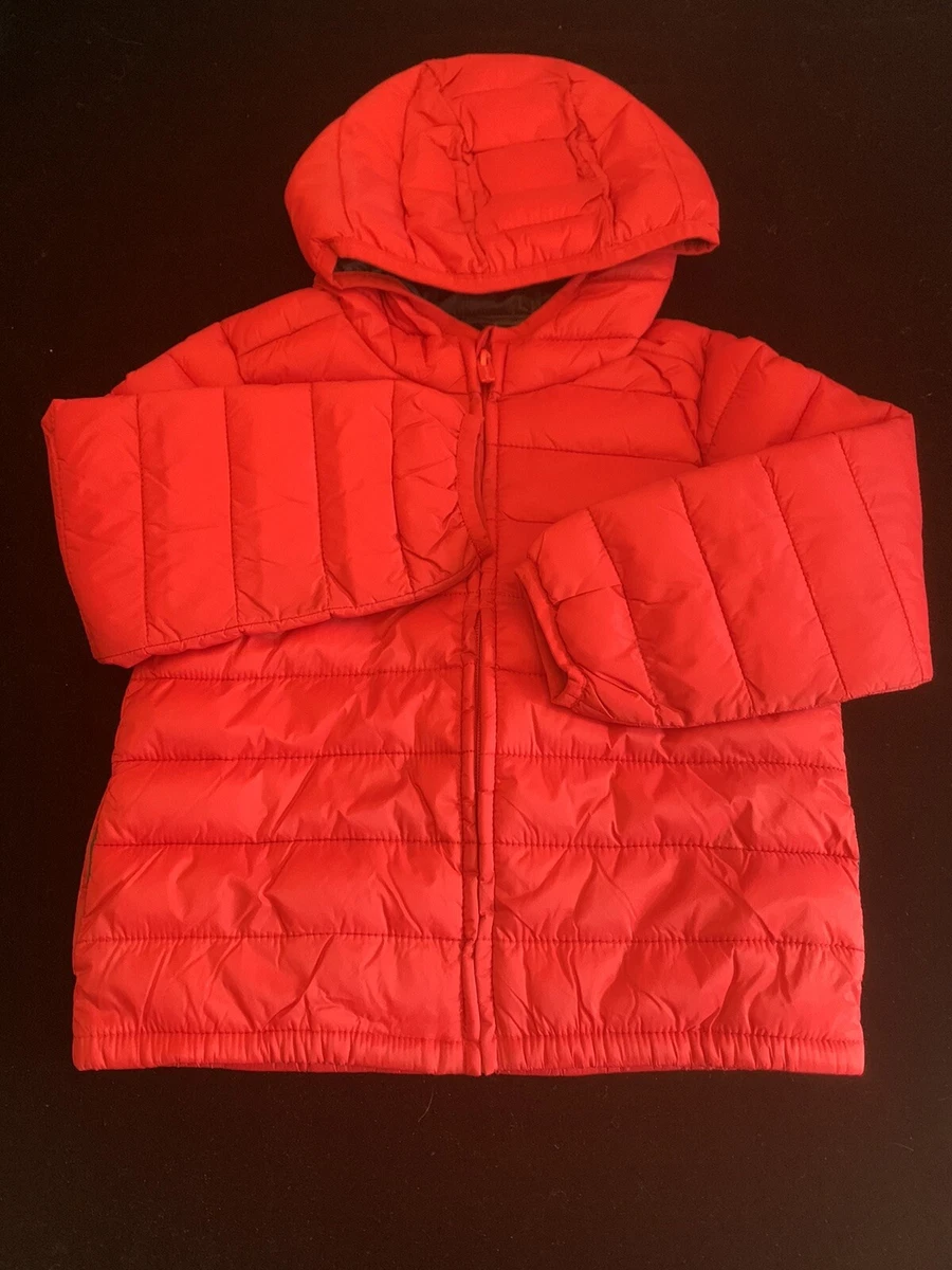 Kids red cheap puffer jacket