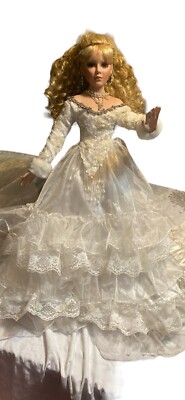 Danbury Mint 26'' Beautiful Bride Doll ''Winter Bliss'' by  Rustie Special Edition