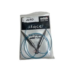 addi Knitting Needle Turbo Circular Skacel Exclusive Blue Cord 60 inch 150cm 