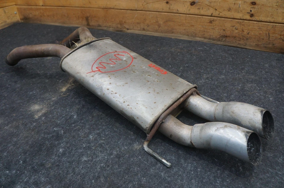 Rear Exhaust Muffler Silencer Tail Pipe 5245788 Dodge Viper Gen 2 1997-02 *Note* - Image 3 of 4