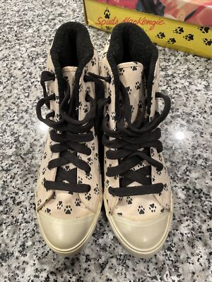 Awesome Vintage 1986 Spuds Mackenzie High Top Shoes New In