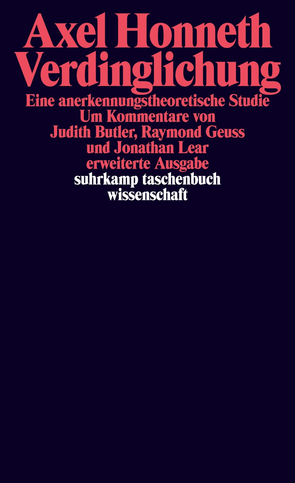 Thumbnail - Verdinglichung Axel Honneth