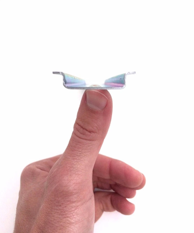 30 Pieces DIN Rail Slotted Steel Zinc Plated RoHS 8 in. long 35mm 7.5mm 20 ft. - Image 3 of 4