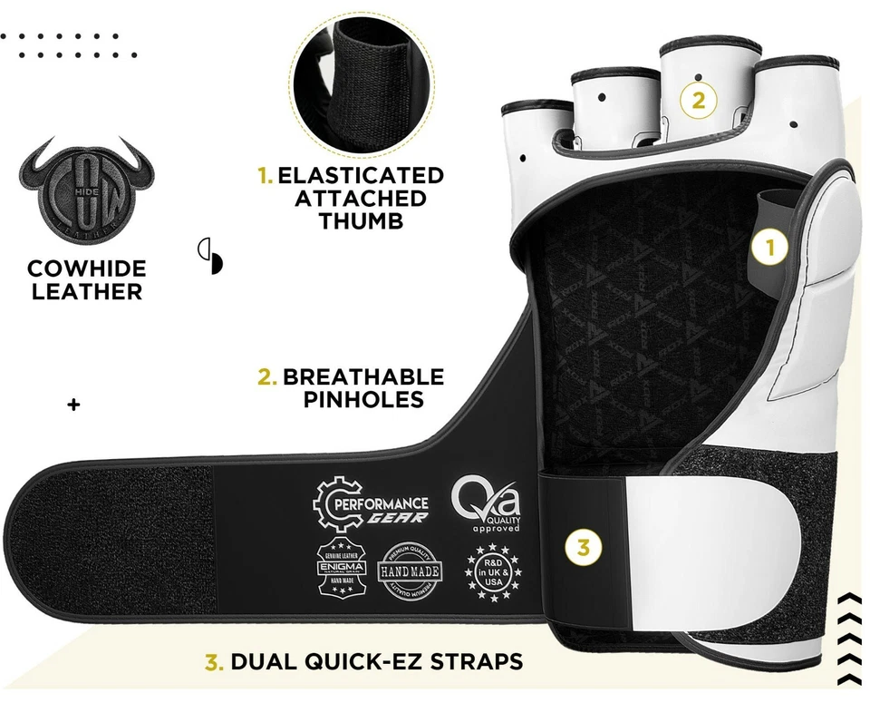 MMA Boxing Gloves by RDX, Muay Thai, Sparring, Kickboxing, Training Gloves Men - Image 2 of 4