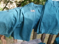 LOT OF 5 FLYNN  O'HARA BOY'S KID'S SCHOOL UNIFORM GREEN SHORTS SIZE 7 REGULAR