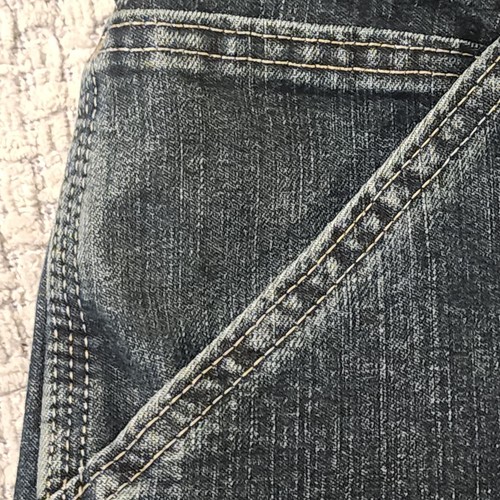Wrangler Carpintero Pantalones Vaqueros Hombre 36x32 Calce Relajado Recto Azul Denim Pantalones - Imagen 11 de 12