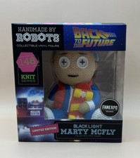 Handmade By Robots Marty McFly Black Light FANEXPO Limited Edition Knit series
