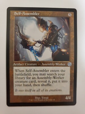 MTG Magic The Gathering Card Self-Assembler Artifact Creature Assembly  Worker | eBay