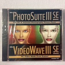 2000 MGI Software Photo Suite III Video Wave III SE CD-ROM VERSION 3.5 - NEW