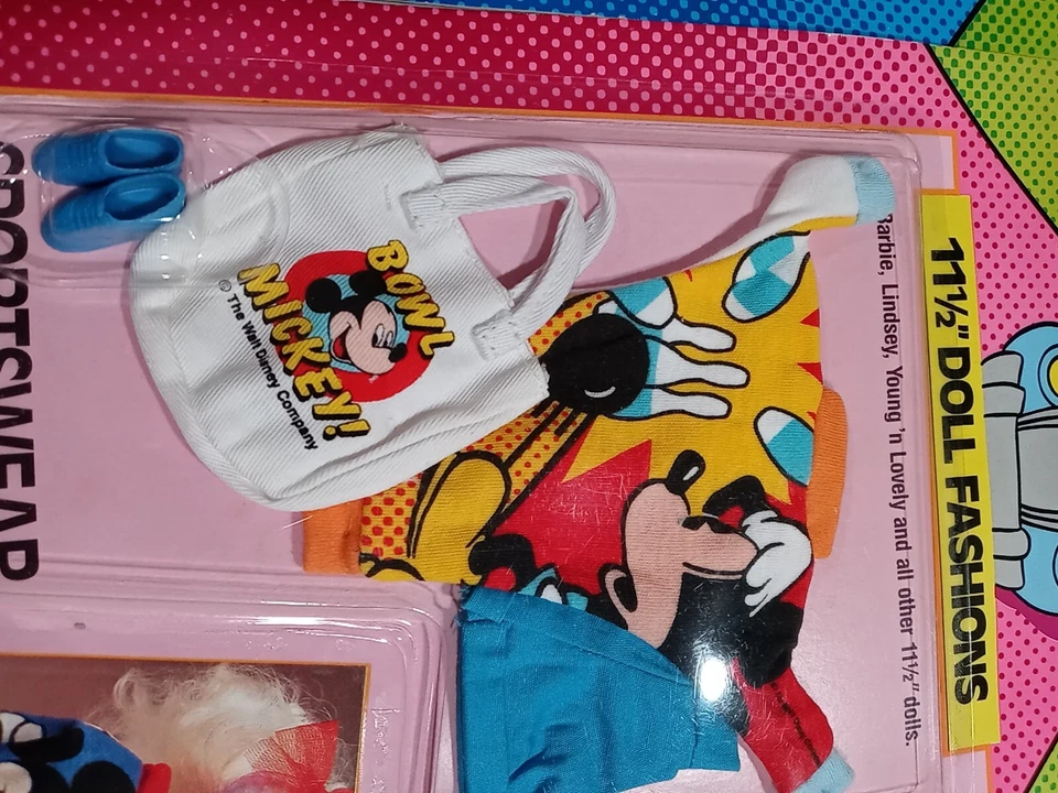 "2 ropa de moda para muñeca Shillman Disney Mickey & Pals 12"" para Ken Barbie" Foto 4 de 4