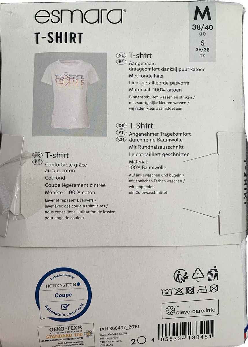T-shirt Lidl Rouge Édition Limitée - Logo Blanc, Taille XL, Vintage Années 90