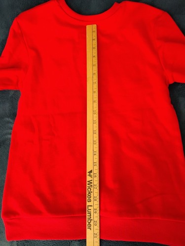 Hello Kitty Red Merry & Bright Girls Large Christmas Tree Sweatshirt - Picture 6 of 7