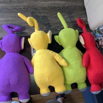Teletubbies Set of 4 Plush Dolls Featuring 20
