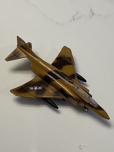 Vintage Die Cast F-4C Phantom McDonnell Douglas #A118 Military Aircraft Zee Toy - Picture 3 of 5