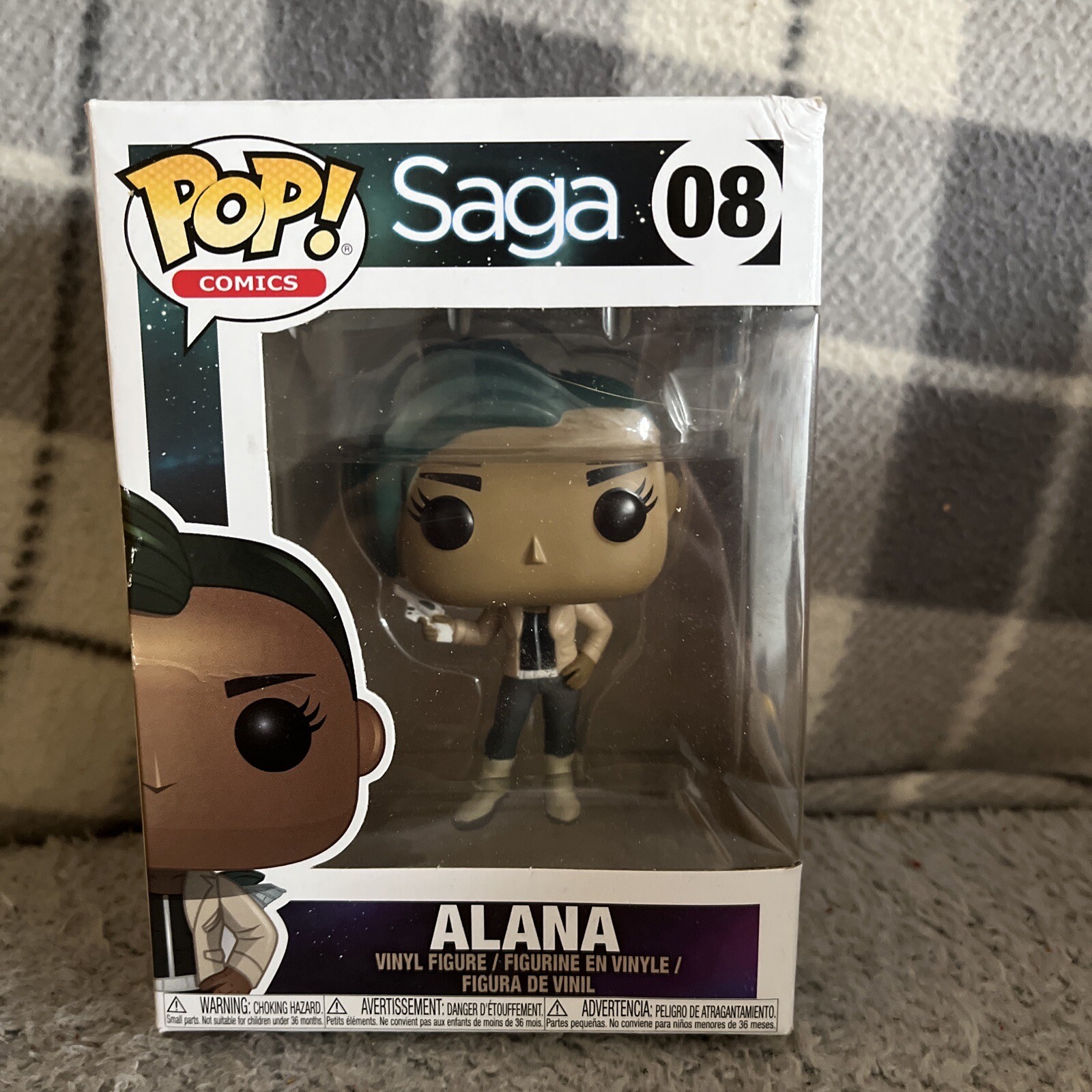 En Oferta Funko Pop! Cómics: Saga - Figura De Acción De Vinilo Alana #08 - Caja Dañada
