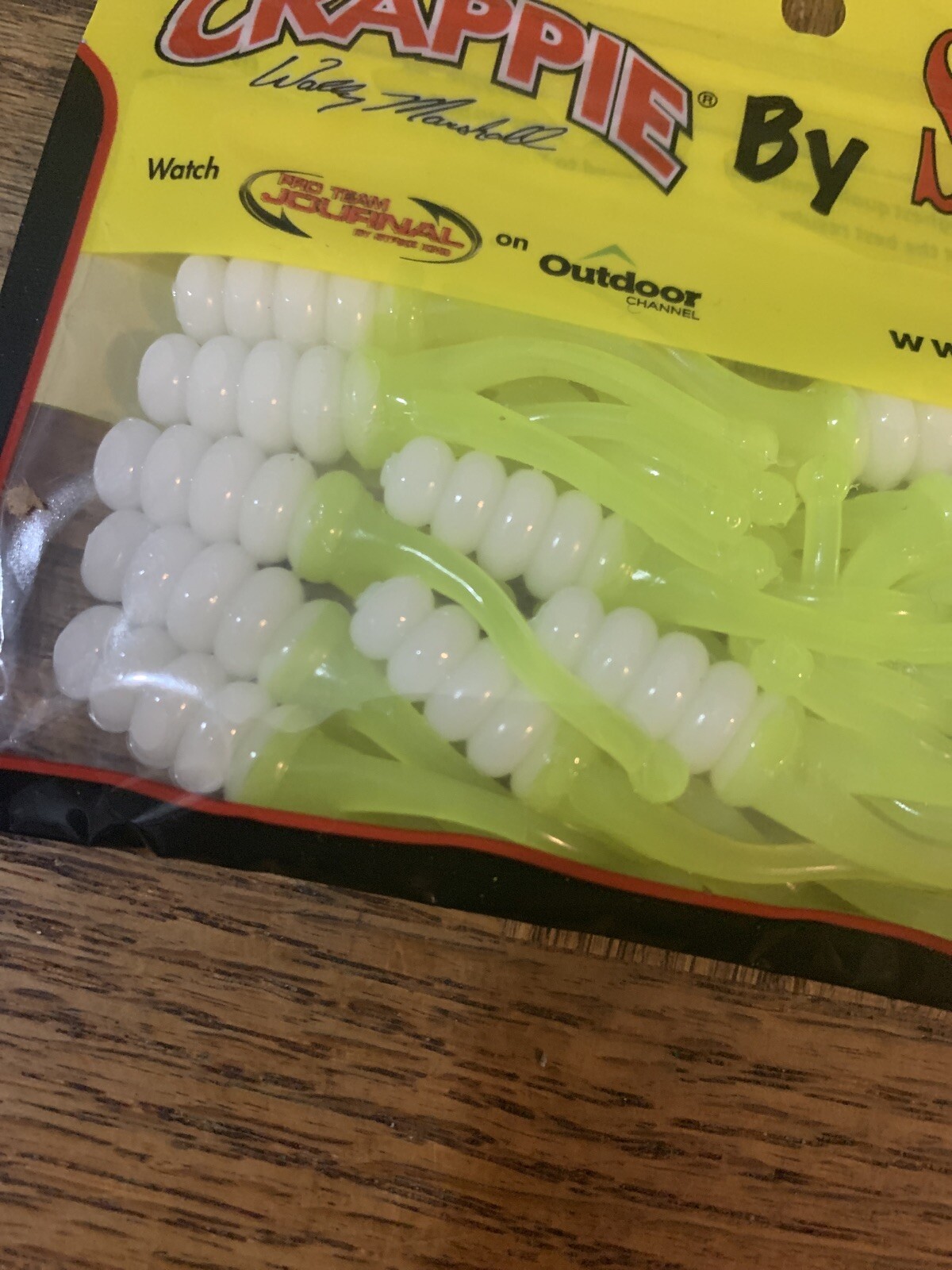 Mr. Crappie Strike King 2” Joker Refrigerator White Glow-BRAND NEW-SHIPS N 24HRS - Image 2