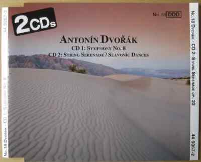 2xCD Antonín Dvořák CD 1: Symphony No. 8 / CD 2: String Serenade / Slavonic Dan