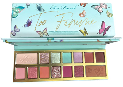 Too Faced Limited Edition Too Femme Ethereal 14-Shade Eyeshadow Palette RARE
