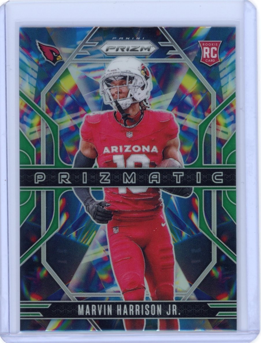 MARVIN HARRISON JR. 2024 PANINI PRIZM PRIZMATIC #12 ARIZONA CARDINALS RC