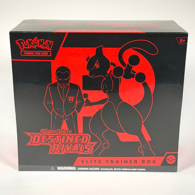 Pokemon Scarlet & Violet Destined Rivals ETB Elite Trainer Box  BRAND NEW SEALED