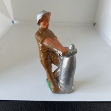 Vintage Manoil Lead "Soldier with Shell" M111 Excellent Condition c