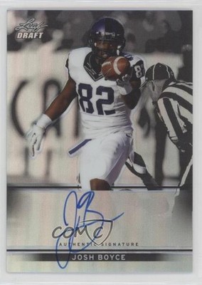 2013 Leaf Metal Draft Prismatic 1/99 Josh Boyce #BA-JB2 Rookie Auto RC 15fu