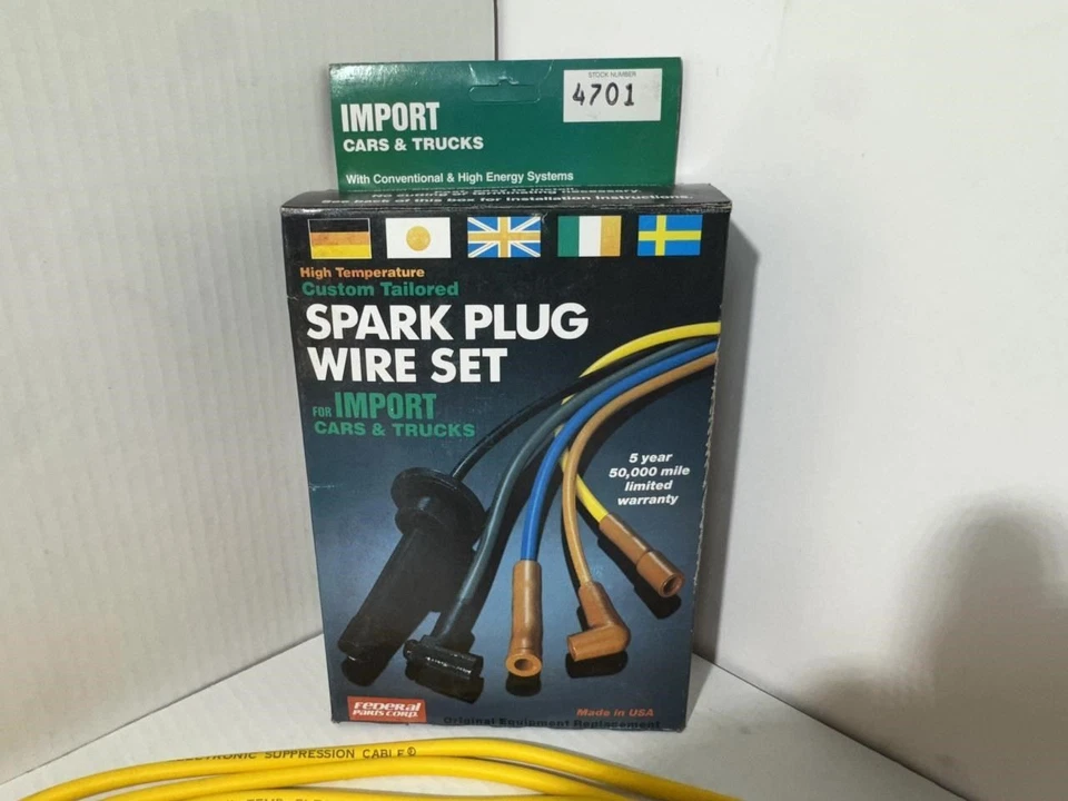 Spark Plug Wire Set - 1980-1983 Honda Civic - FEDERAL 4701 - Image 3 of 3