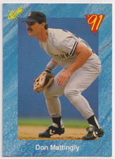 1991 Classic #T33 Don Mattingly New York Yankees