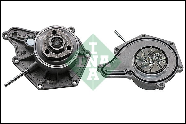 INA 538 0898 10 Wasserpumpe, Motor KüHlung FüR Audi, Porsche, VW-image