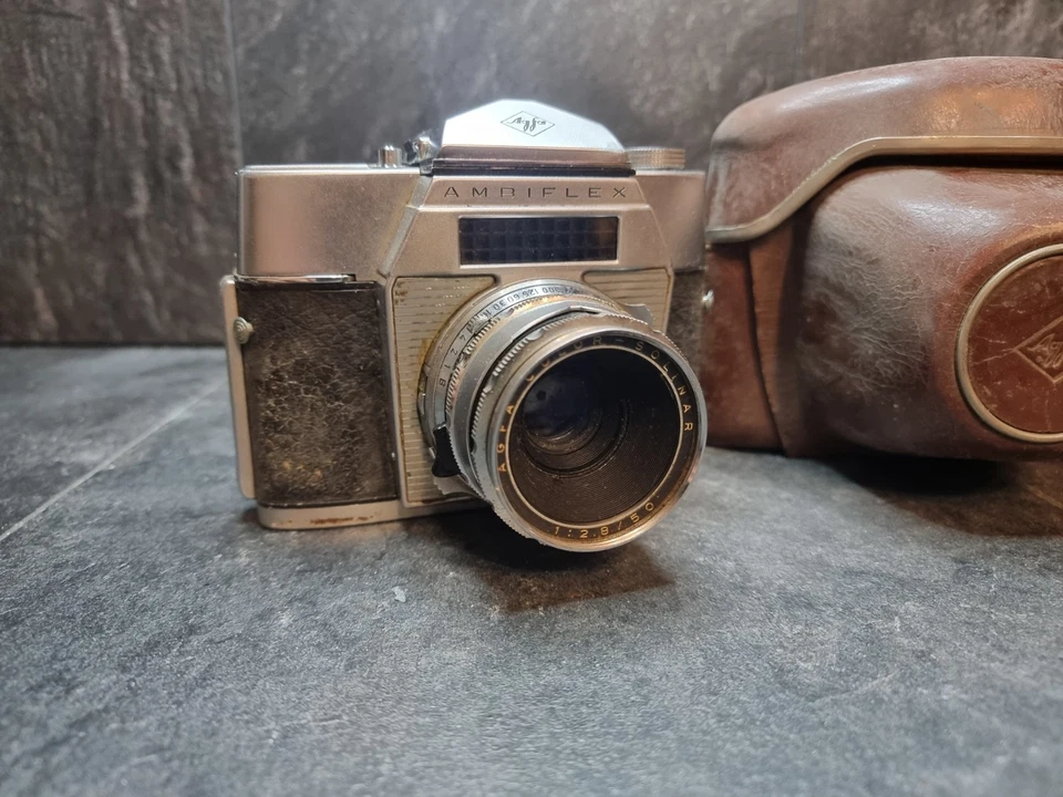 ✅ AGFA COLORFLEX II, AGFAFLEX II 35MM CAMERA PARTS/REPAIR COLOR APOTAR 50MM 2.8 - Image 2 of 4