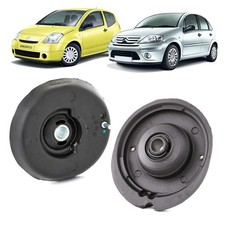 KIT 2 SUPPORTI AMMORTIZZATORI ANTERIORI PER CITROEN C2 C3 1.1 1.4 1.6 HDI