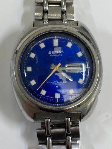 Vintage SEIKO 6106-8237 Automatic Men's Watch, Pre-Owned, Runs (35-#87)