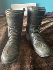 Waterproof Leather Motorbike Rider Safety Boots EN Compliant UK 11