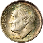 1947-S Roosevelt Dime  - Album Toned - GEM BU!