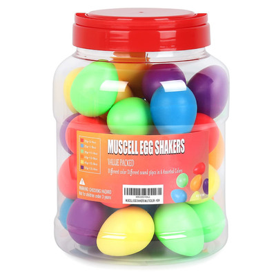 Muscell Egg Shakersprofessional Percussion Instruments 6 Sounds For