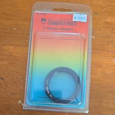 Willimantic Camera Video T-Mount Lens Adapter for Nikon AI Twist-On NP11108
