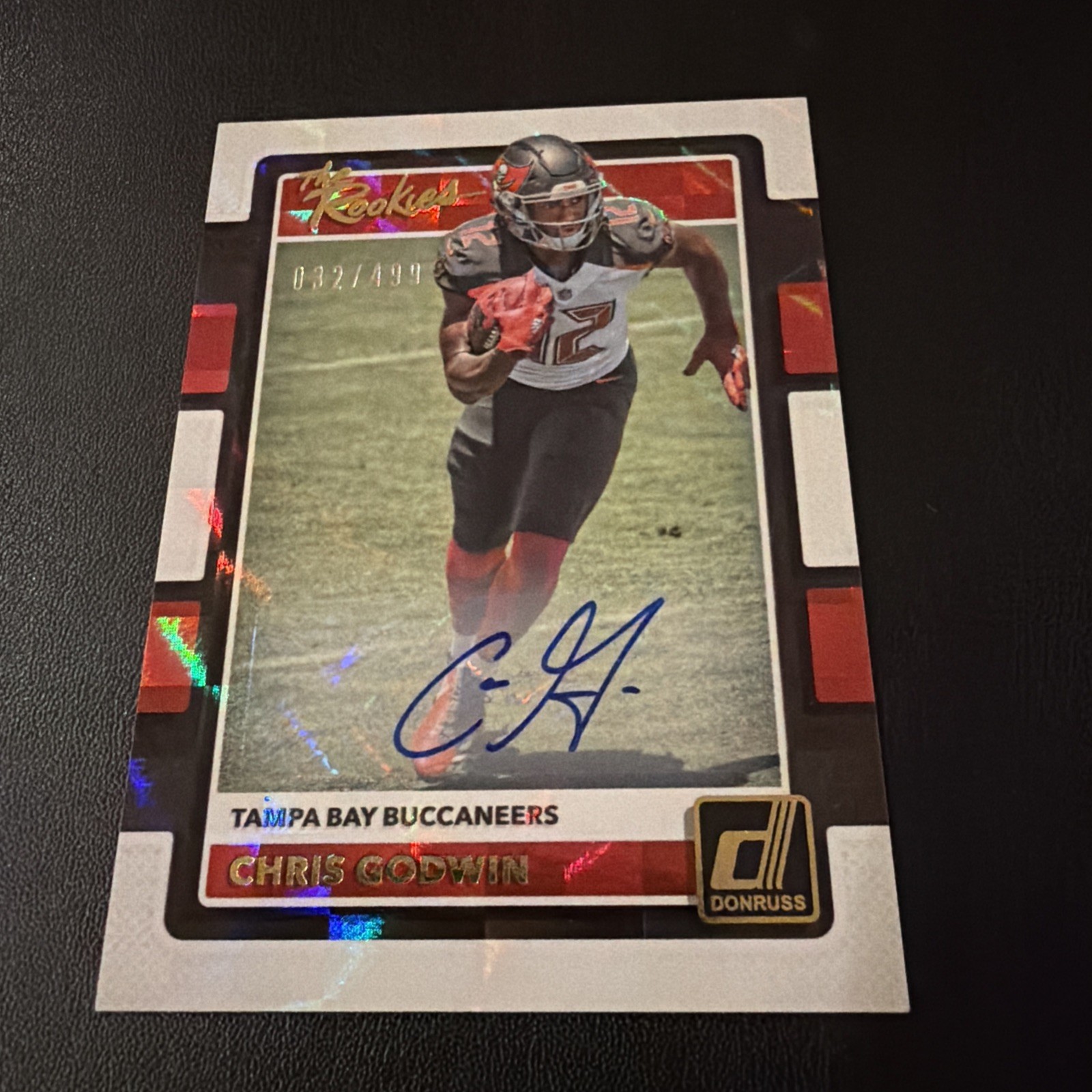 Chris Godwin Panini Donruss the Rookies #22 Autograph