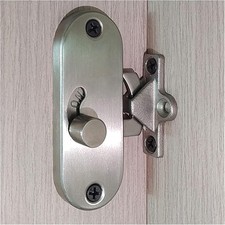 Sliding Bolt Door Lock,Slide Locks for Inside Door,90 Degree Moving Door Righ...