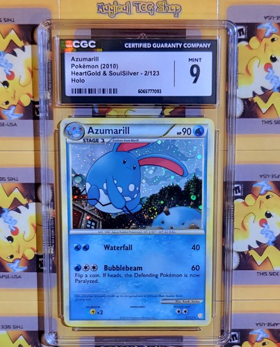 Azumarill graded CGC 9 for sale on eBay