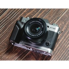 Wood L Type Bracket Base Hand Grip fr Fuji XT10 XT20 XT30 XT30II Camera BallHead