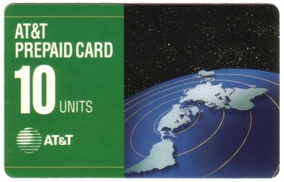10u 1993 Prepaid Card: Flat Karte Von Continents (Typ 1 Reverse) Handy Karte