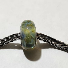 Handmade Lampwork Glass Bead w/Sterling Silver Core, Fits ALL Bead Brands, NEW 