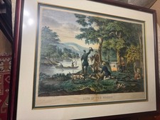 Antique J Rau 1867 E.O Farrell Lithograph 