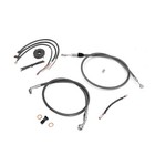 ABS Extended Black Cable Kit For Harley Softail Low Rider ST 16