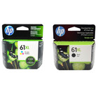 Genuine New HP 61XL Combo Black & Color Ink Cartridge Exp 2026-2027