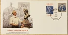 FDC~1987 DANIEL CHESTER FRENCH, SCULPTOR OF ABRAHAM LINCOLN & MINUTEMAN STATUE