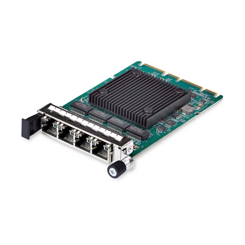 StarTech.com 4-Port RJ45 Gigabit OCP 3.0 Server Network Card w/Intel I350, SFF 4