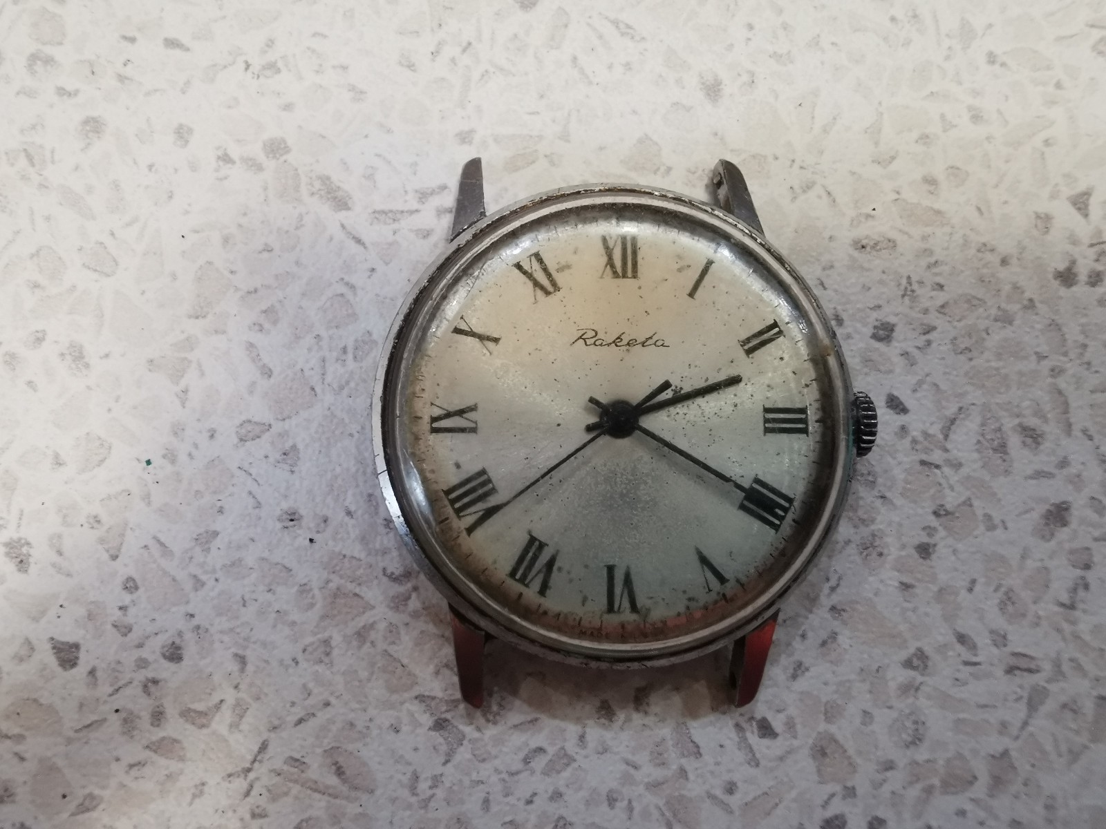 RELOJ HOMBRE RURSS RAKETA 2609HA vintage