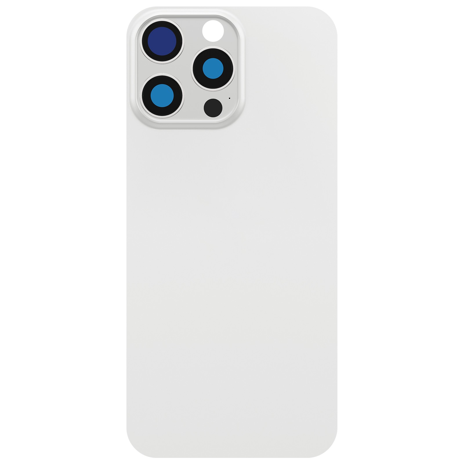Cache batterie pour iPhone 16 Pro Max en verre de qualite superieure Titane