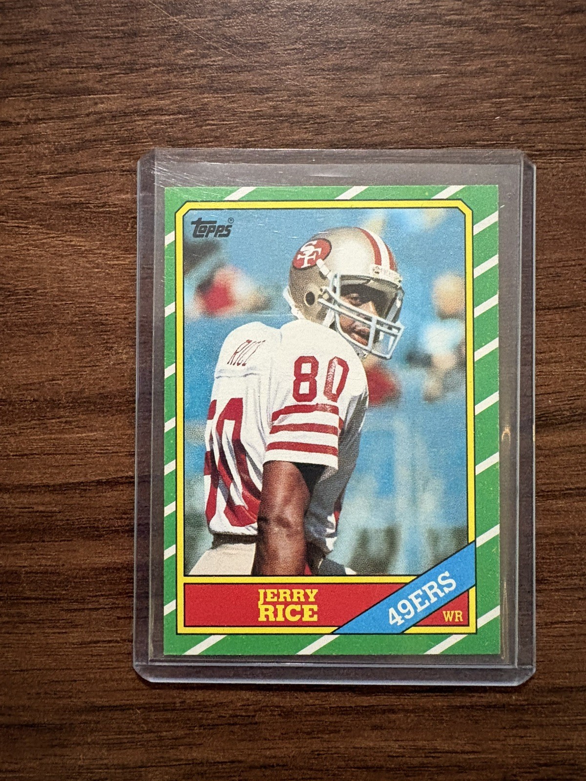 1986 Topps #161 Jerry Rice RC NM-MT Or Better